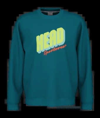 Pull de Tennis Head Men Rally Crewneck Teal