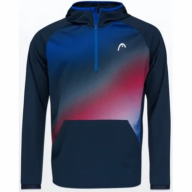 Pull de Tennis HEAD Men Topspin Dark Blue Print Vision