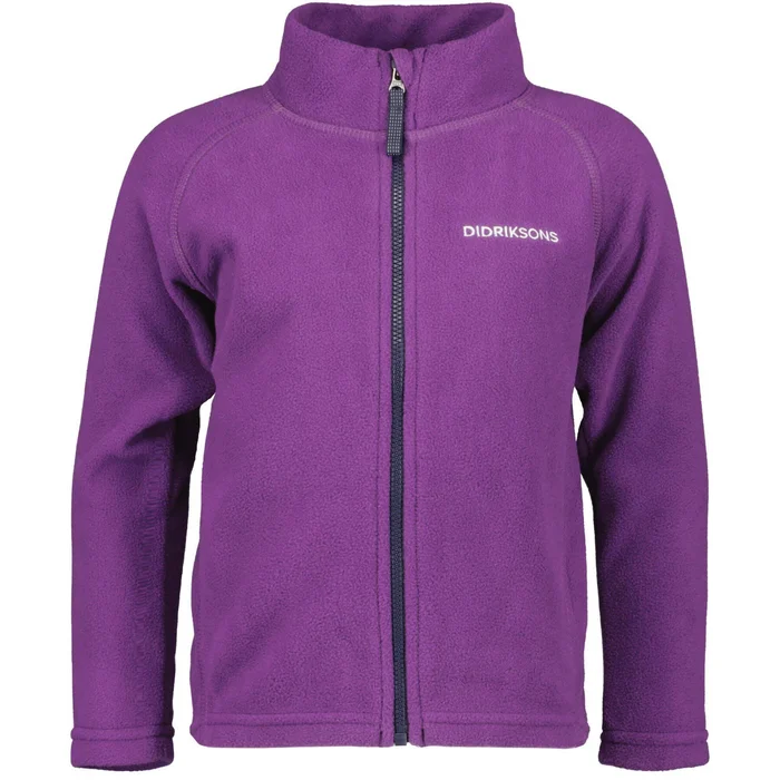 Pull full zip fille Didriksons Monte [Taille 3/4 ans]