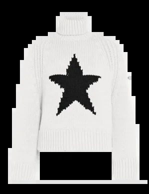 Pull Goldbergh Women Beauty Long Sleeve Knit White