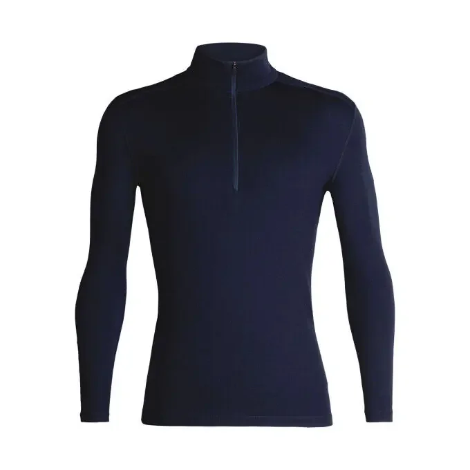 Pull Icebreaker 260 TECH LS HALF ZIP Midnight Navy Affaire À Saisir