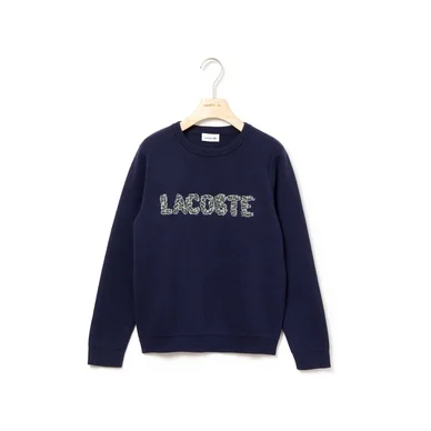 Pull Lacoste Kids AJ0724 Navy Blue