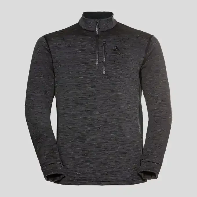 Pull polaire à col zippé Odlo BERRA SL Dernière Chance