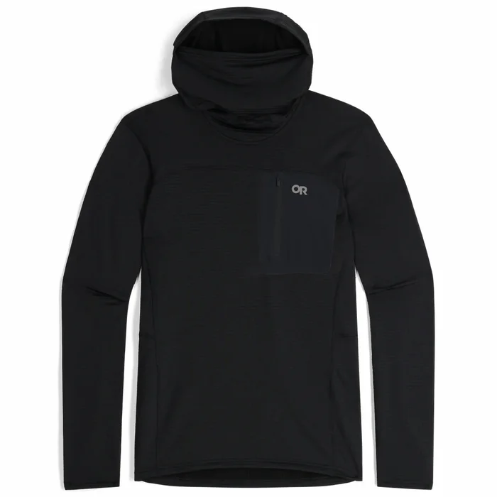 Pull u00e0 capuche polaire Outdoor Research Vigor Grid [Taille S]