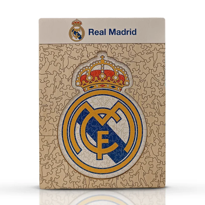 Puzzle en Bois Écusson 500 Pièces – Boutique Officiel Real Madrid CF