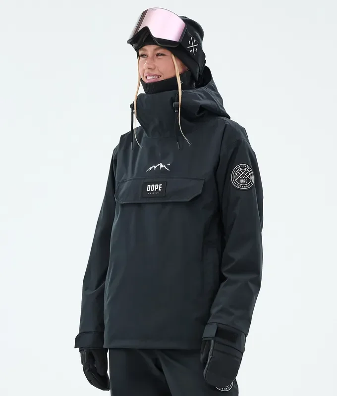 Quantité Limitée Dope Blizzard W Veste Snowboard Femme Black