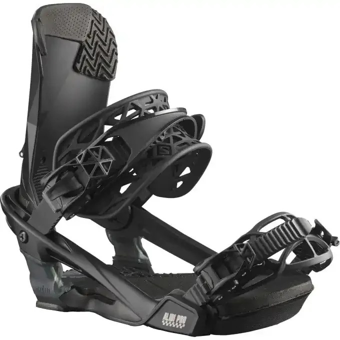 Quantité Limitée Fixations snowboard Salomon ALIBI PRO Black
