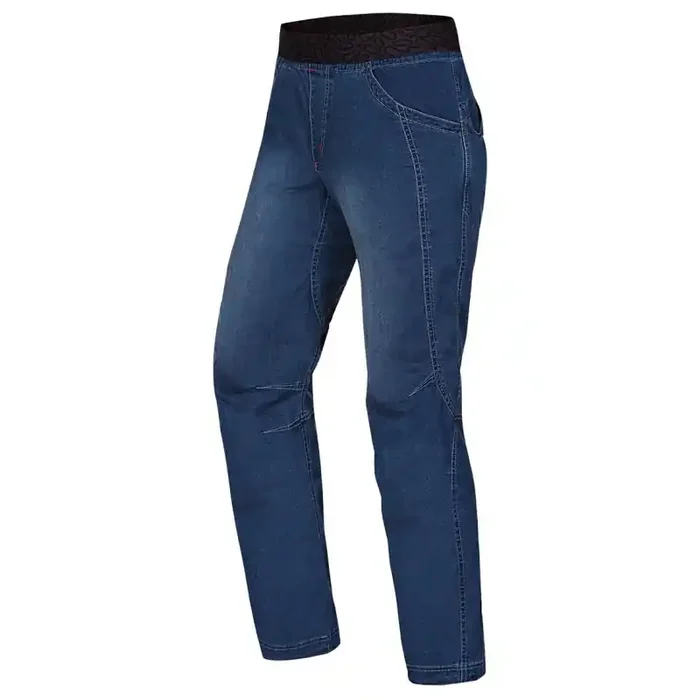 Quantité Limitée Pantalon d’escalade Mania Pants Dark Blue II Jeans homme Ocun