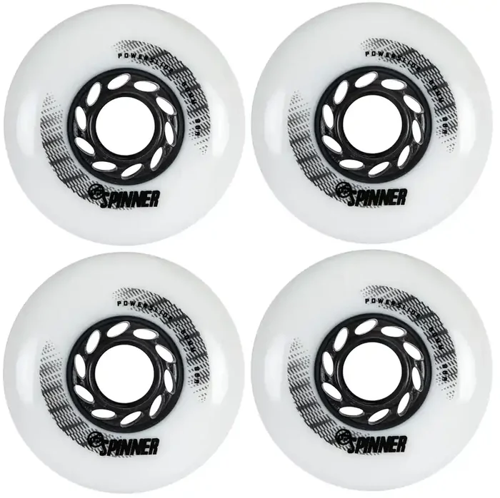 Quantité Limitée Spinner Blanc Roue Pack de 4