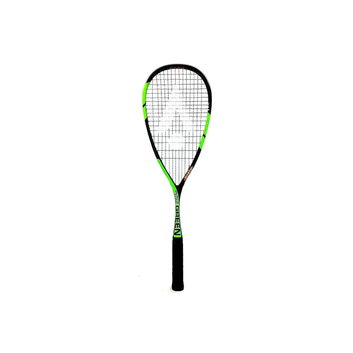 Raqueta zapatillas de squash Karakal Black Zone Green