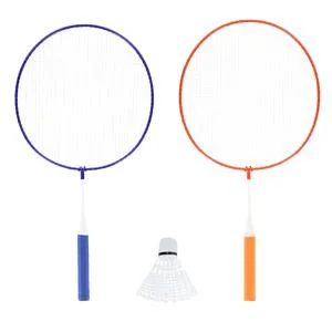 Raquette de badminton acier + volant enfant NRZ052 (x3)