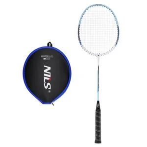 Raquette de badminton en aluminium isometrique + housse NR204
