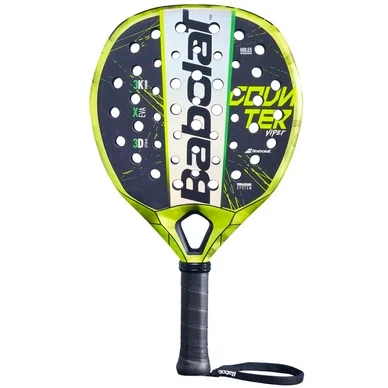 Raquette de Padel Babolat Counter Viper Yellow Black Grey