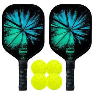 Raquette de pickleball et balles pour 2 joueurs Dagger