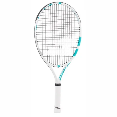 Raquette de tennis Babolat Drive Junior 23 White Blue (Cordée)