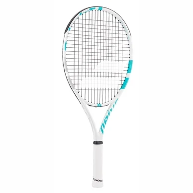 Raquette de tennis Babolat Drive Junior 25 White Blue (Cordée)