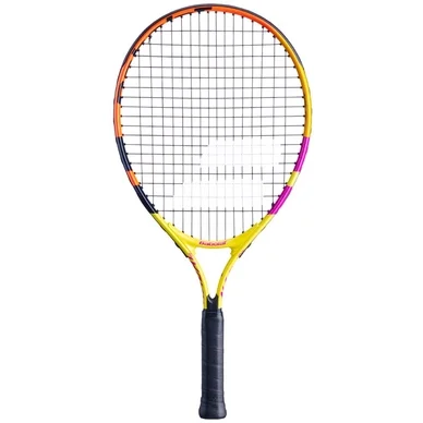 Raquette de Tennis Babolat Junior Nadal 21 Yellow Orange Violet 2022 (Cordée)