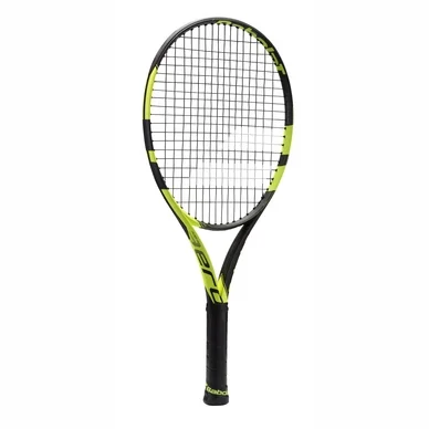 Raquette de Tennis Babolat Pure Aero Junior 25 Noir Jaune (Cordée)
