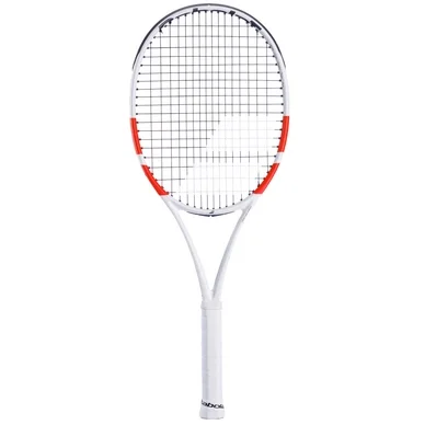 Raquette de Tennis Babolat Pure Strike 100 White Red Black 2024 (Non Cordé)