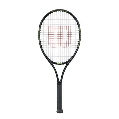 Raquette de Tennis Wilson Junior Blade 26 Noir Vert (Cordée)