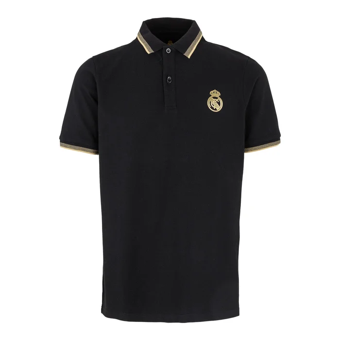 Real Madrid Polo Hombre Black & Gold – Boutique Officiel Real Madrid CF