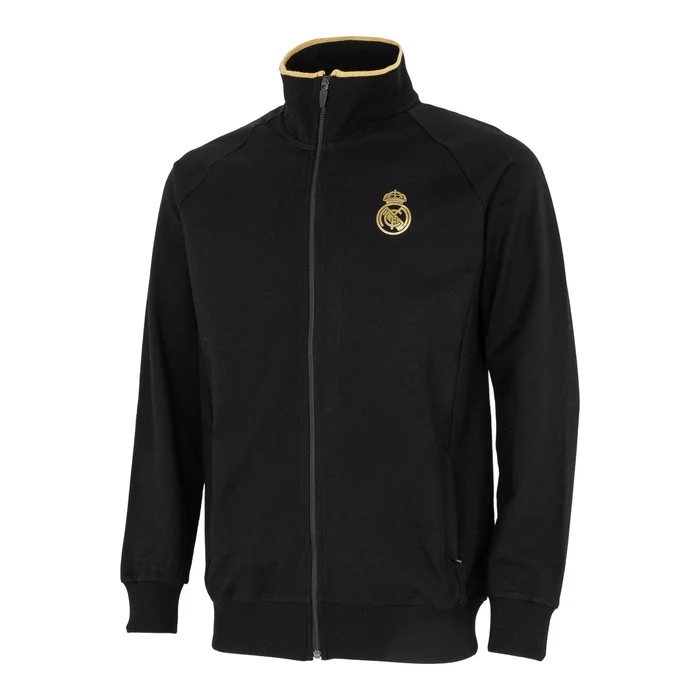 Real Madrid Sudadera Cremallera Hombre Black & Gold – Boutique Officiel Real Madrid CF