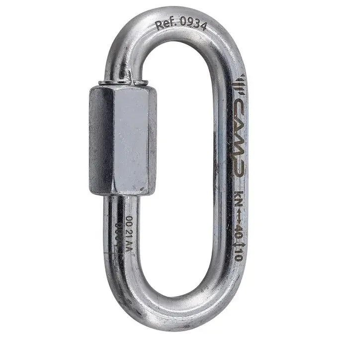 Réduction Maillon Camp MAILLON OVAL 8 MM ZINGUÉ Gris Acier