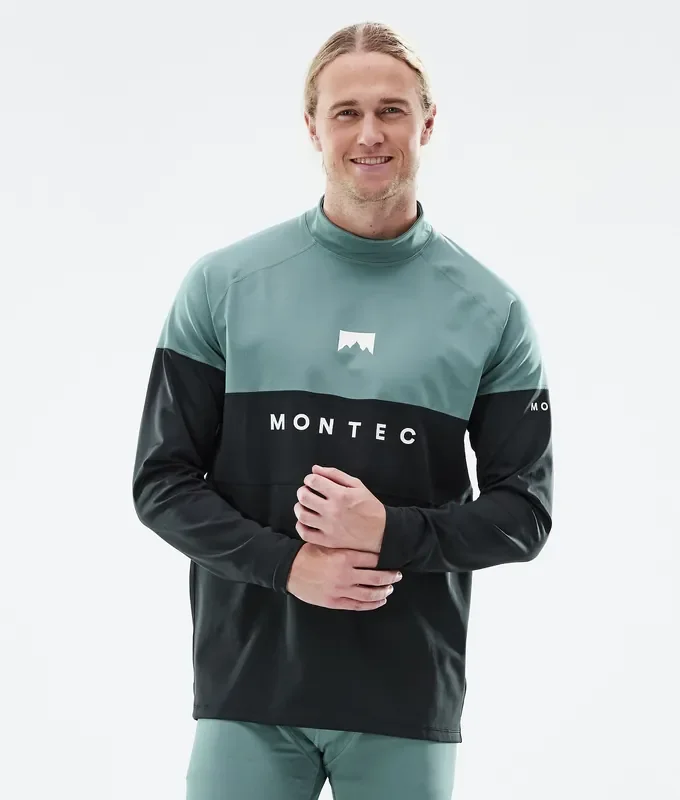Remise Montec Alpha Tee-shirt thermique Homme Atlantic/Black