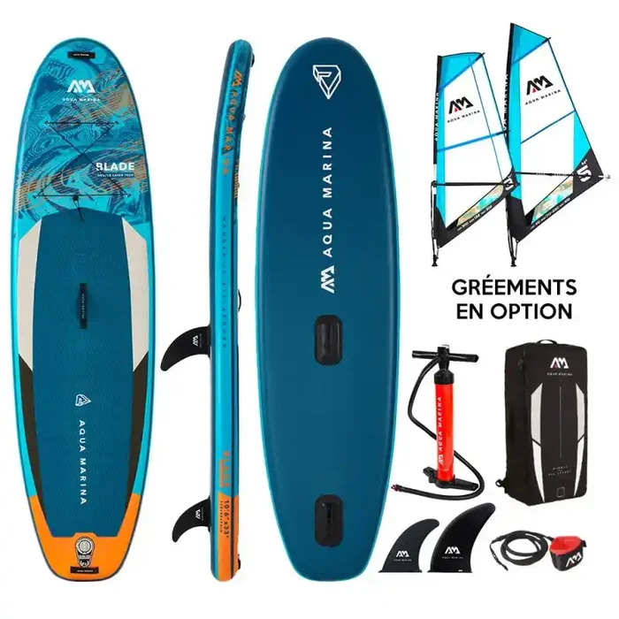 Remise Paddle windsurf aqua marina blade 10.6 2022