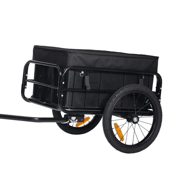 Remolque de bicicleta Trekker con caja de plástico