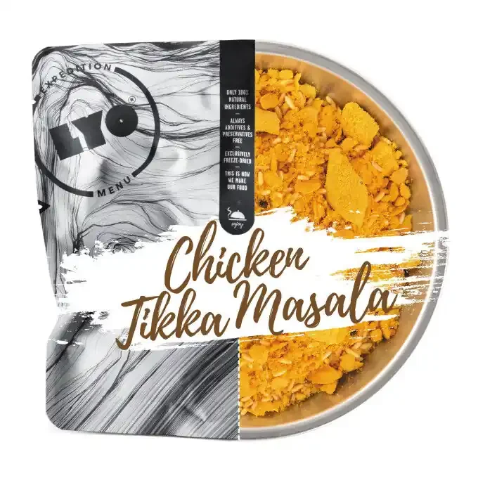 Repas lyophilisé Lyofood Poulet Tikka Masala 370g Prix Réduit