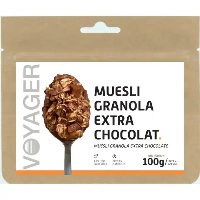 Repas Lyophilisé Muesli Granola Extra Chocolat Offre Du Jour