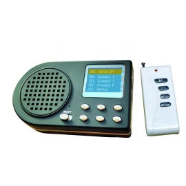 Reproductor de cantos MP3 con mando a distancia
