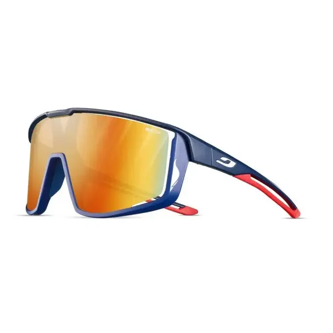 Retour Gratuit Lunettes de soleil Julbo FURY Reactiv 1-3 Bleu/Blanc/Rouge