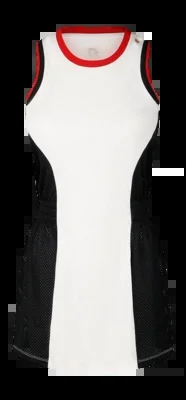 Robe de Tennis Robey Femme Grand Slam Dress Off White/Black