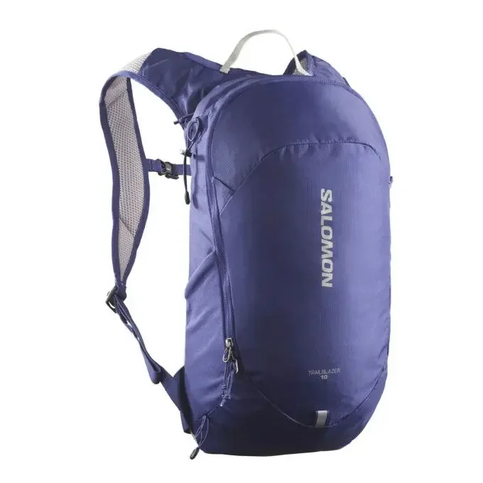 Sac à dos de randonnée Salomon TRAILBLAZER 10 MAZARINE BLUE/GHOST GRAY Top Vente