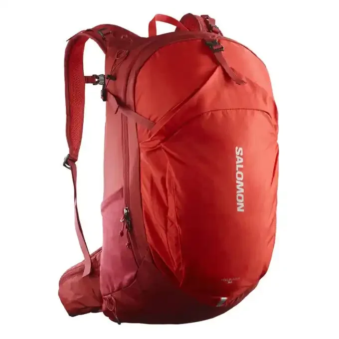 Sac à dos de randonnée Salomon TRAILBLAZER 30 RED DAHLIA/HIGH RISK RED Quantité Limitée