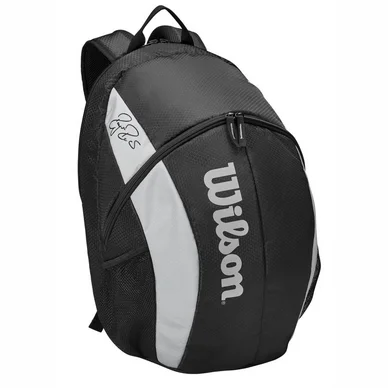 Sac à Dos de Tennis Wilson Roger Federer Team Backpack Noir