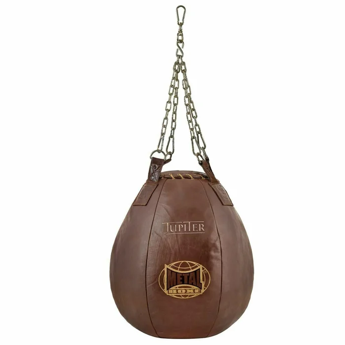 Sac de frappe grande poire cuir Metal Boxe jupiter