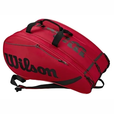 Sac de Padel Wilson Rak Pack Red Black