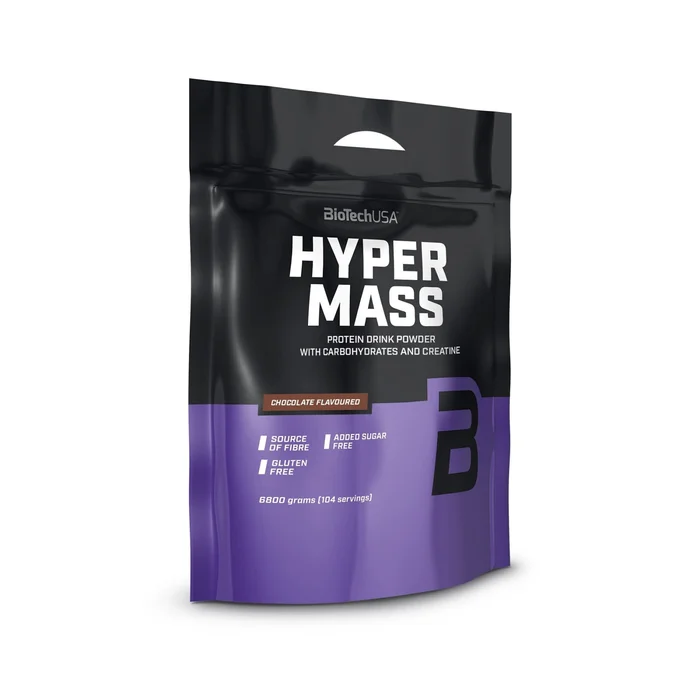Sac de prise de masse Biotech USA hyper mass – Chocolate – 6,8kg