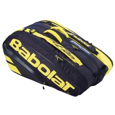 Sac de Tennis Babolat Pure Aero RH X 12 Black Yellow