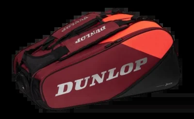 Sac de Tennis Dunlop CX-Performance Black Red 12 Rackets