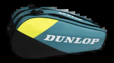 Sac de Tennis Dunlop SX-Club 10 Racket Teal Black Yellow