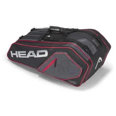Sac de Tennis HEAD CORE 9R Supercombi Black Red