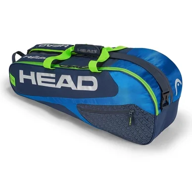 Sac de Tennis HEAD ELITE 6R Combi Blue Green