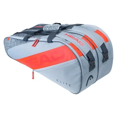 Sac de Tennis HEAD Elite 9R Supercombi Grey Orange 2022