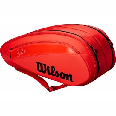 Sac de Tennis Wilson Federer DNA 12 Pack Infrared