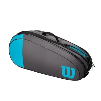Sac de Tennis Wilson Team 6PK Blue Grey