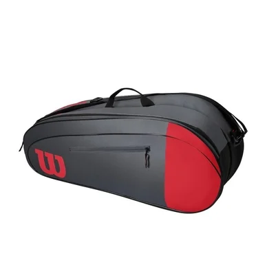 Sac de Tennis Wilson Team 6PK Red Grey